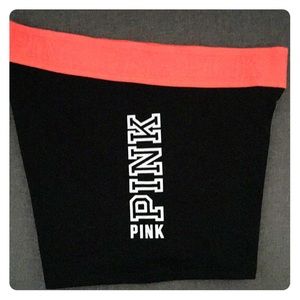 Pink spandex shorts